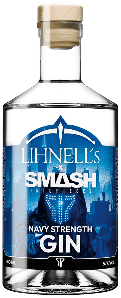 Lihnell´s x Smash Into Pieces Navy Gin