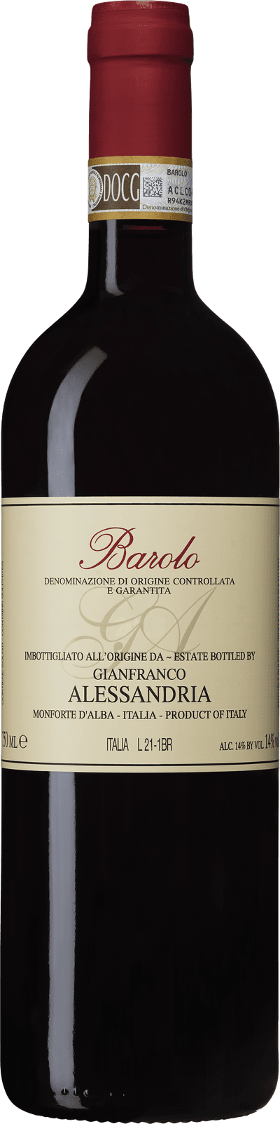 Barolo Gianfranco Alessandria, 2019