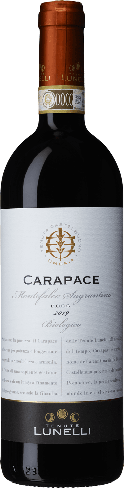 Tenute Lunelli Carapace Montefalco Sagrantino, 2019