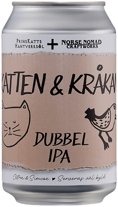 Prins Katts Hantverksöl Katten och Kråkan Dubbel IPA