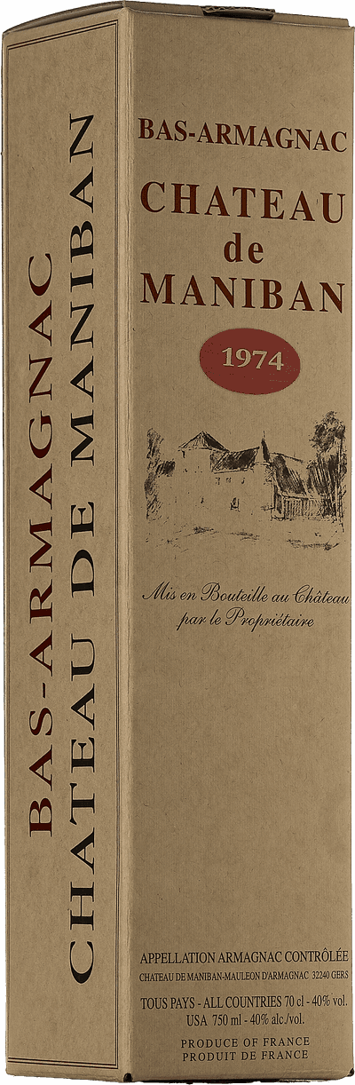 Armagnac Maniban, 1974