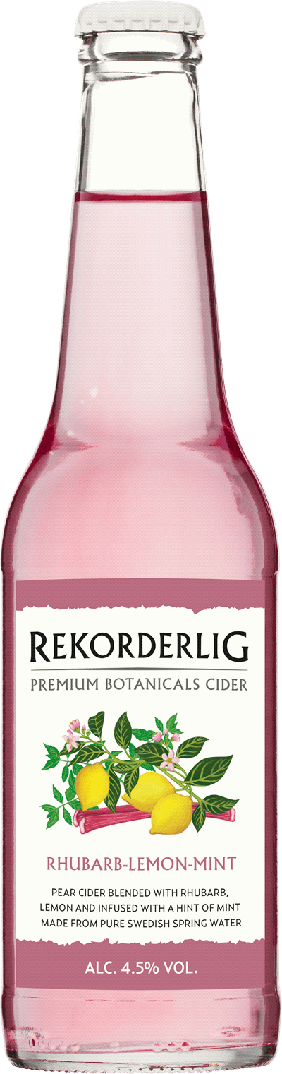 Rekorderlig Rhubarb-Lemon-Mint