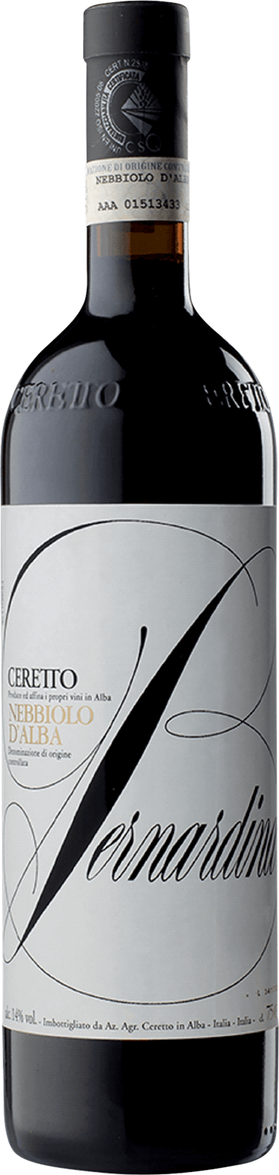 Ceretto Nebbiolo d'Alba Bernardina