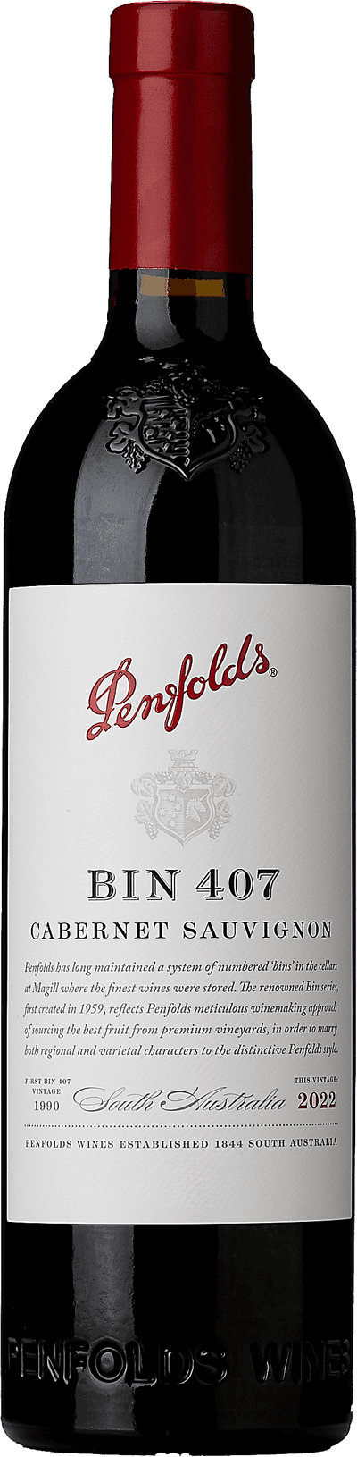 Penfolds Bin 407 Cabernet Sauvignon