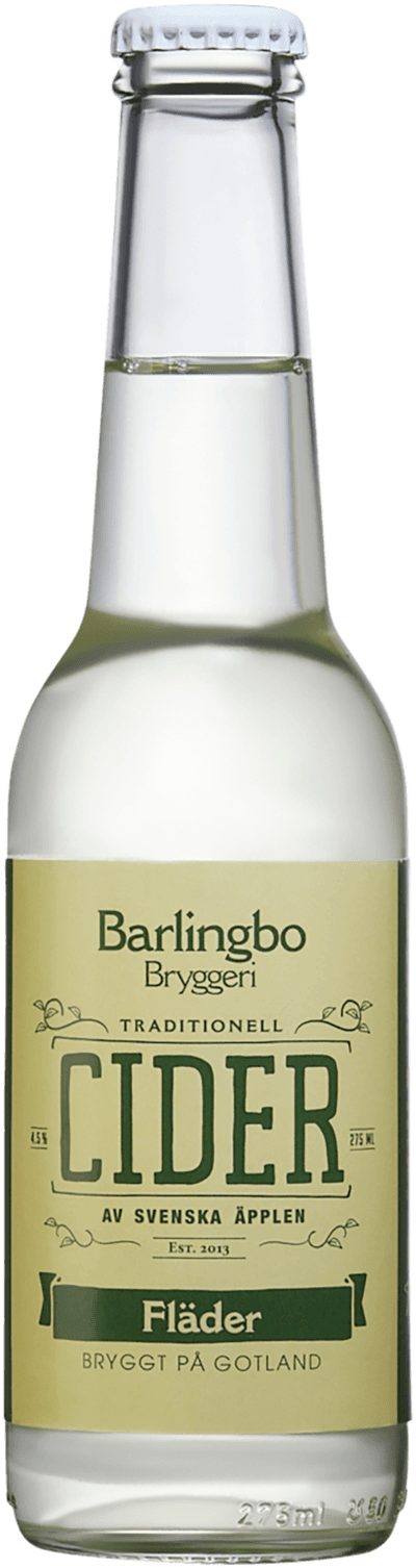 Barlingbo Bryggeri Äppelcider med Fläder