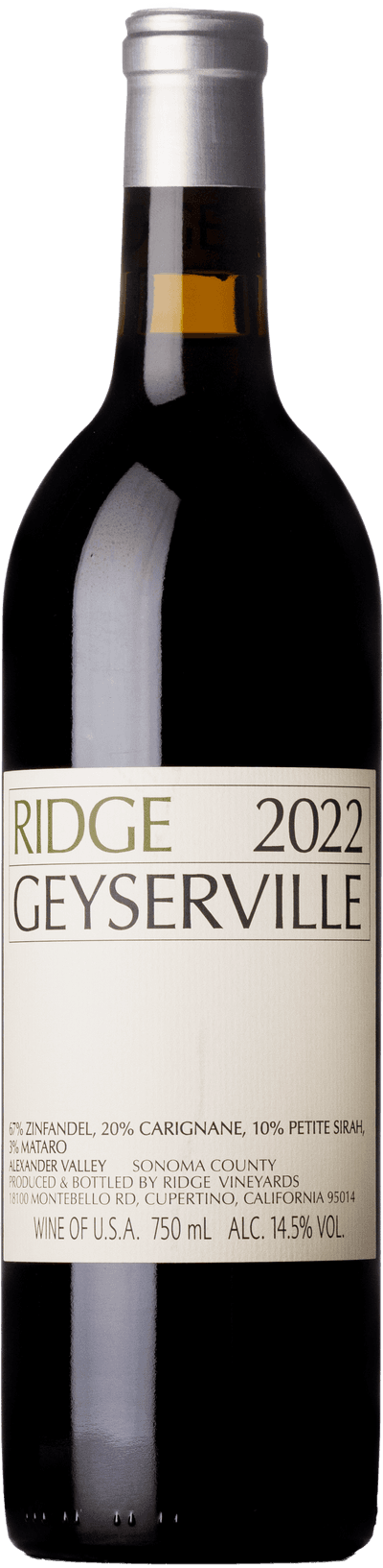 Ridge Geyserville