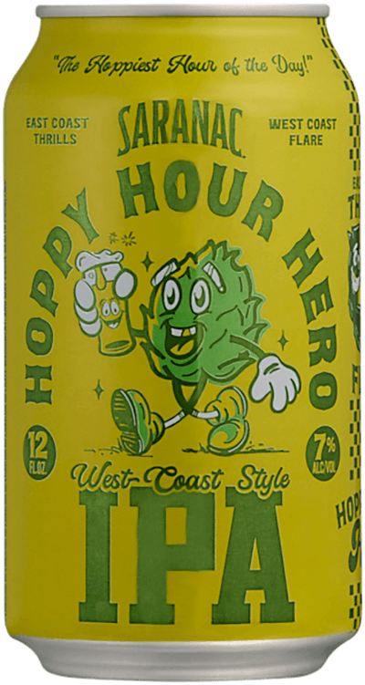 Saranac Brewery Hoppy Hour Hero