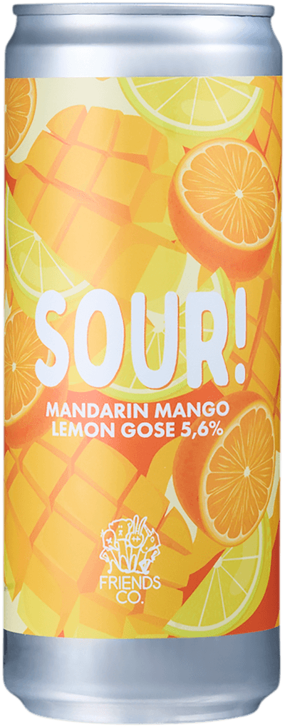 Friends & Co Sour! Mandarin Mango Lemon Gose