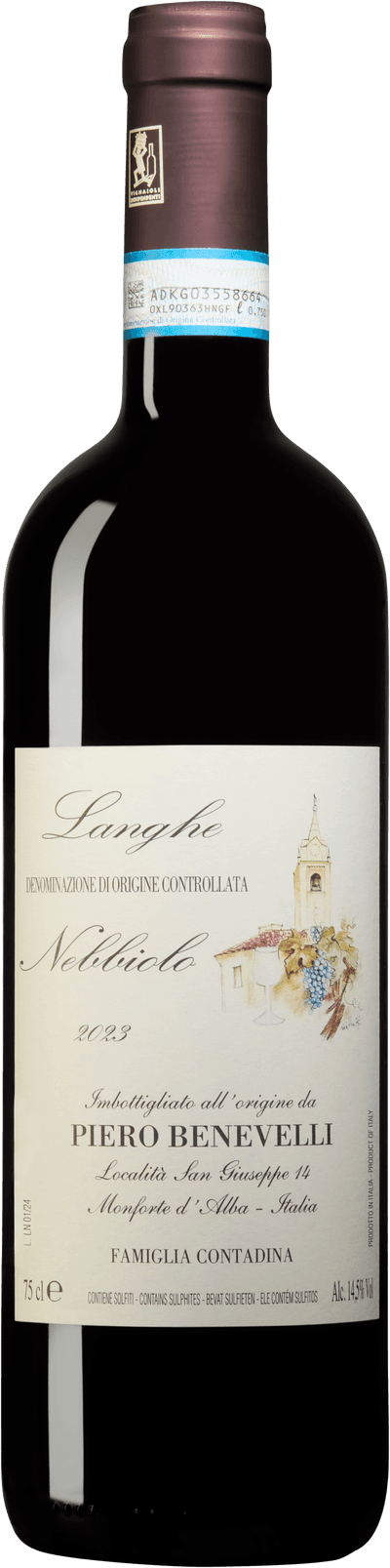 Langhe Nebbiolo Piero Benevelli, 2023