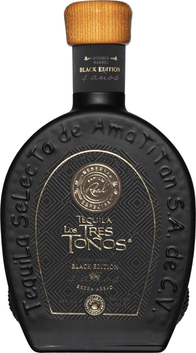 Los Tres Tonos Extra añejo Black Edition