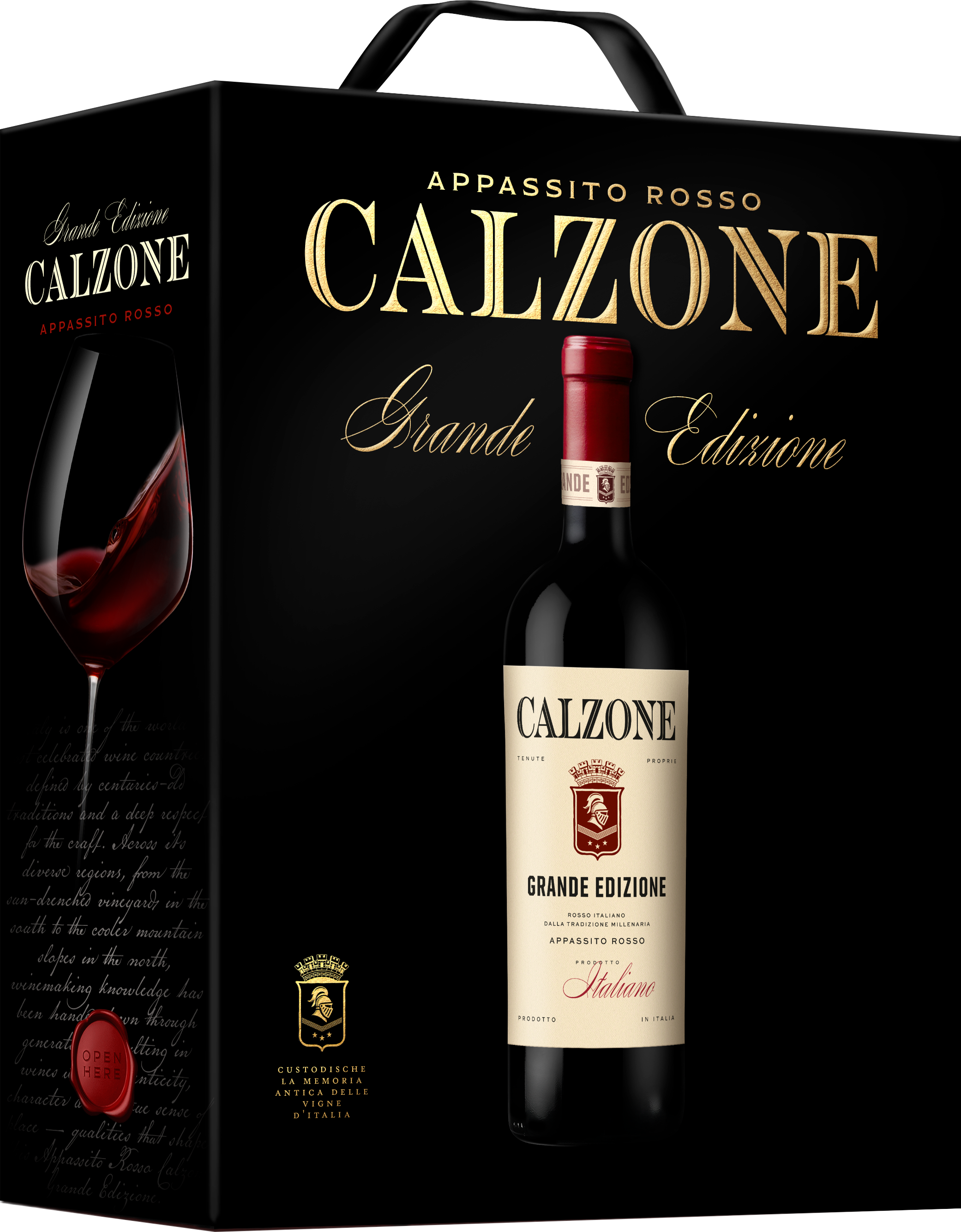 Calzone Grande Edizione Appassito Rosso