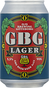 O/O Gbg Lager Official GBG Beer Week 2022