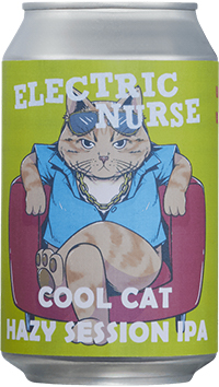 Electric Nurse Cool Cat Session IPA Brewtrade Sweden