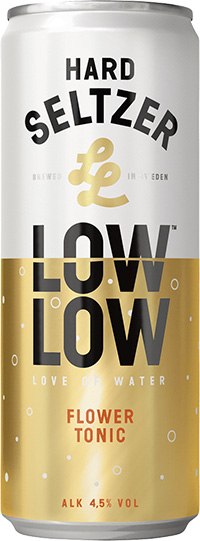 LowLow Hard Seltzer Elderflower Tonic