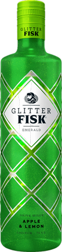 Glitter Fisk Emerald Apple and Lemon Drink Mixer
