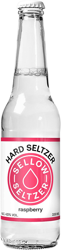 Sellow Hard Seltzer Raspberry