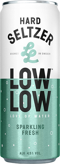 LowLow Hard Seltzer Sparkling Fresh