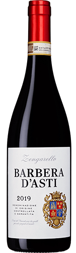 Zengarello Barbera d`Asti, 2019