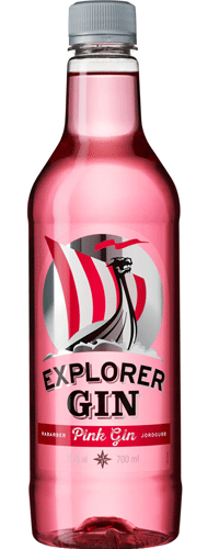 Explorer Pink Gin Rabarber Jordgubb