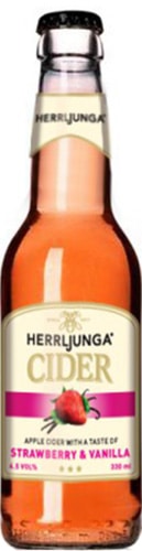Herrljunga Cider Strawberry Vanilla