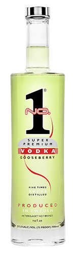 No.1 Super Premium Vodka Gooseberry