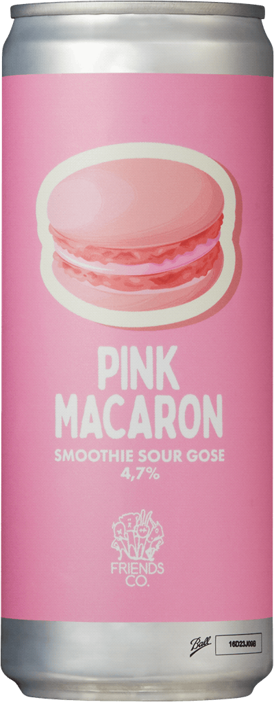 Friends Company Pink Macaron