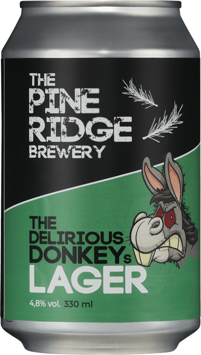 The Pine Ridge Brewery The Delirious Donkeys Pale Lager