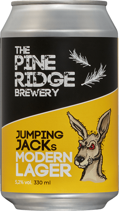 The Pine Ridge Brewery Jumping Jacks Modern Lager