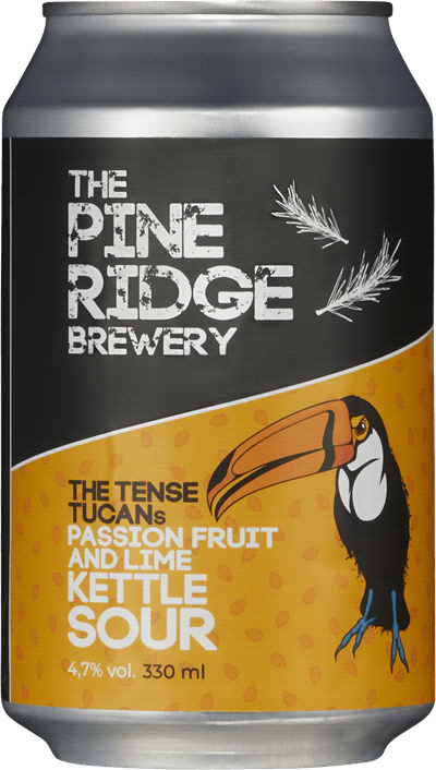 The Pineridge brewery The Tense Tucans Passion Fruit and Lime Kettle Sour