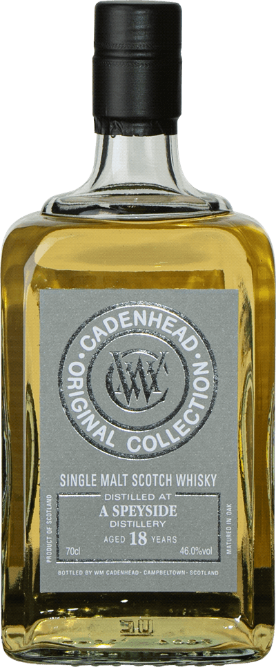 Cadenhead Original Collection A Speyside Distillery 18 Years