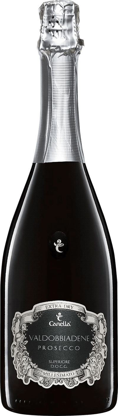 Canella Valdobbiadene Prosecco Superiore Extra Dry Millesimato