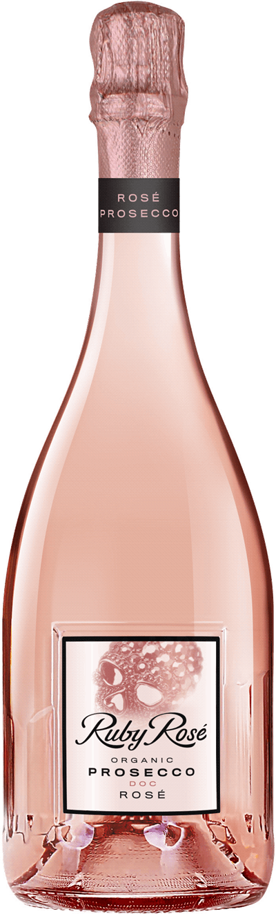 Ruby Prosecco Rosé Organic Extra Dry, 2020