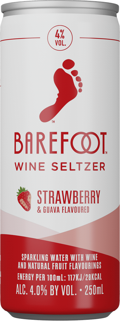 Barefoot Wine Seltzer Strawberry & Guava