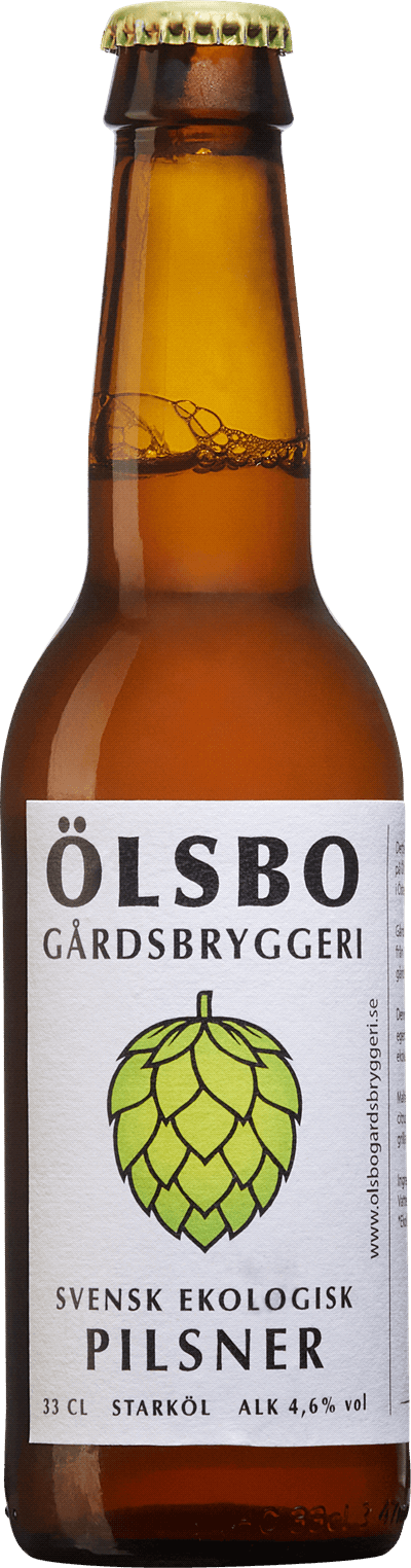 Ölsbo Gårdsbryggeri Svensk Ekologisk Pilsner