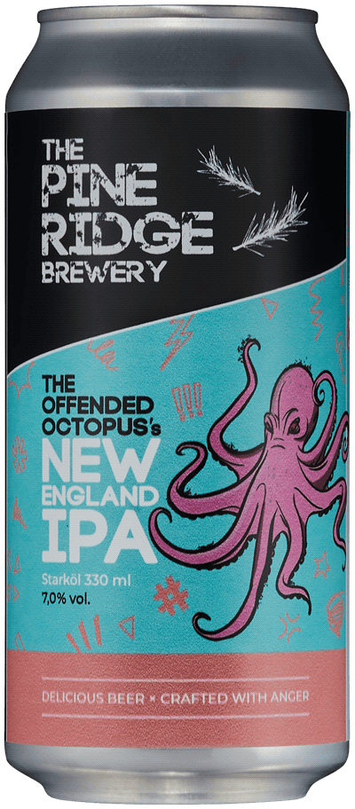 The Pine Ridge Brewery The Offended Octopus's NEIPA