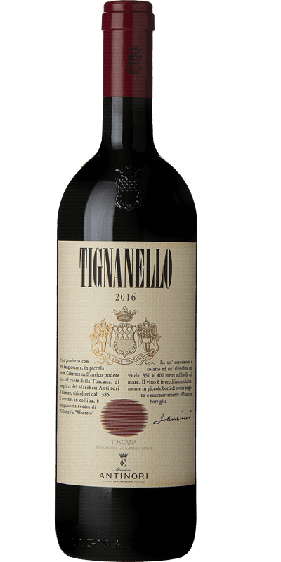 Tignanello Marchesi Antinori, 2016