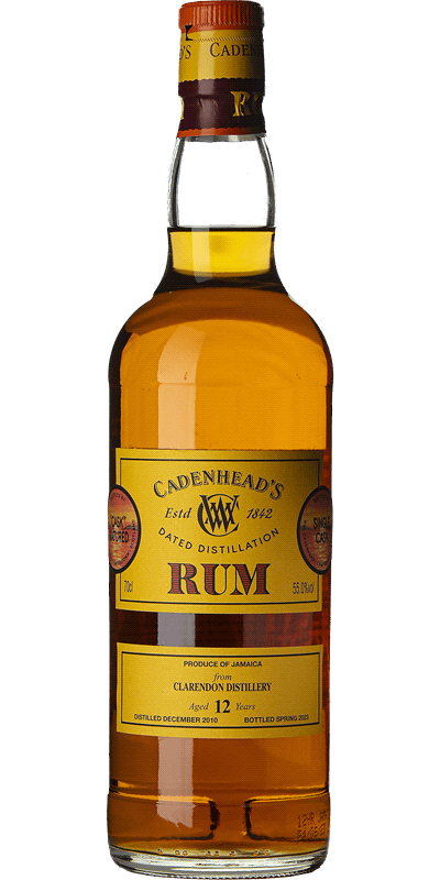 Clarendon Distillery Cadenhead´s Rum 12 Years