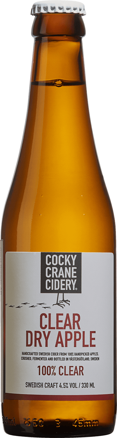 Cocky Crane Clear Dry Apple