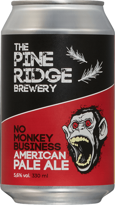 The Pine Ridge Brewery No Monkey Business APA