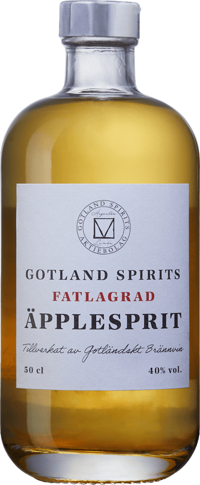 Gotland Spirits Fatlagrad Äppelsprit